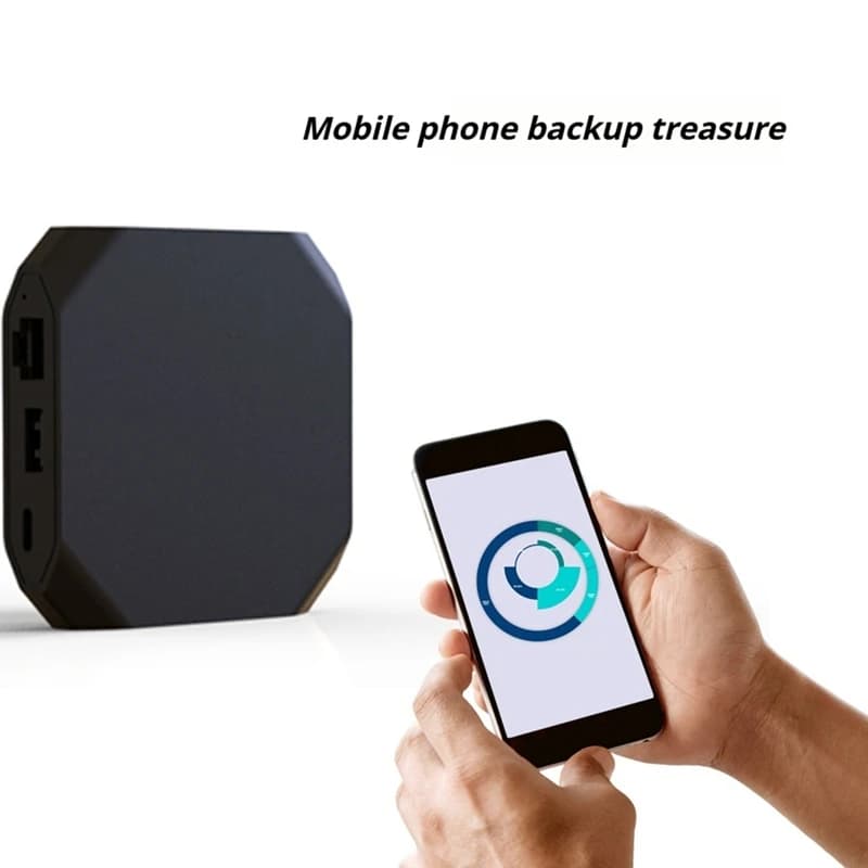 Strumento di backup per telefono server stampante NAS portatile Lettore di schede di memoria TF wireless Scheda TF LAN Sharer Spina UE-ABLA
