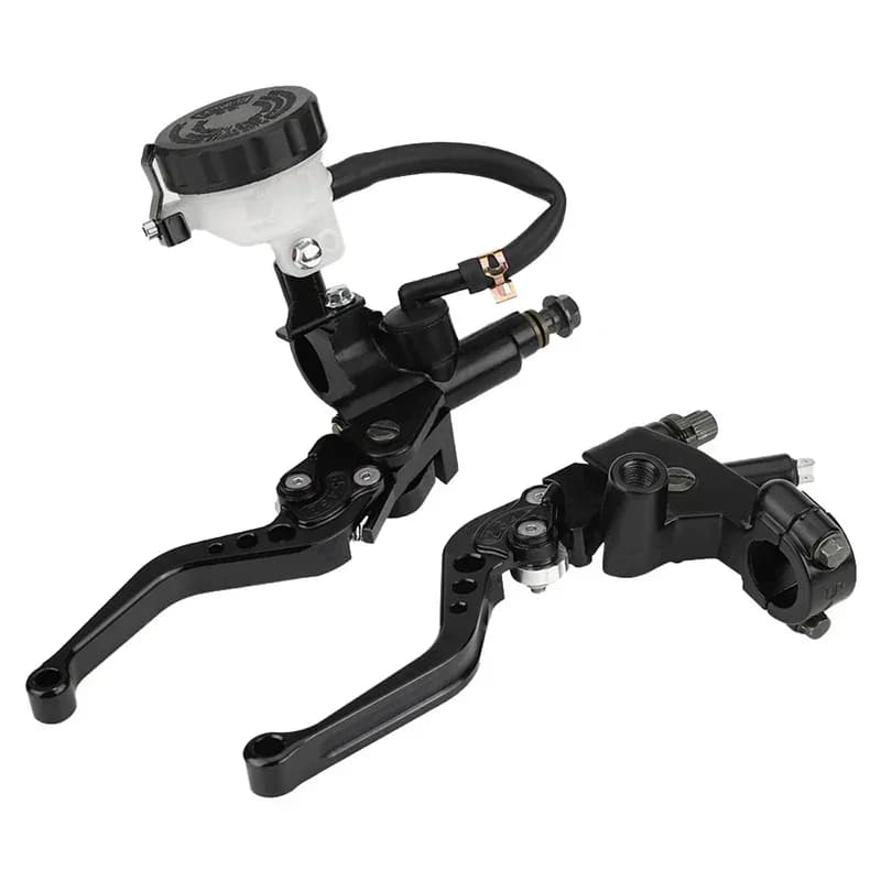 Universale 7/8 "22mm di Alluminio di CNC Freno Frizione Leva Della Pompa Idraulica Cilindro Maestro per 250cc-500cc Dirt Pit Bike parti del motociclo