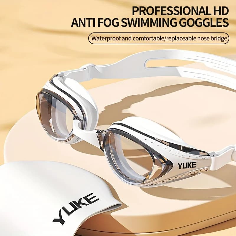 HD waterproof swimwear, comfortable and adjustable, clear vision for men and women