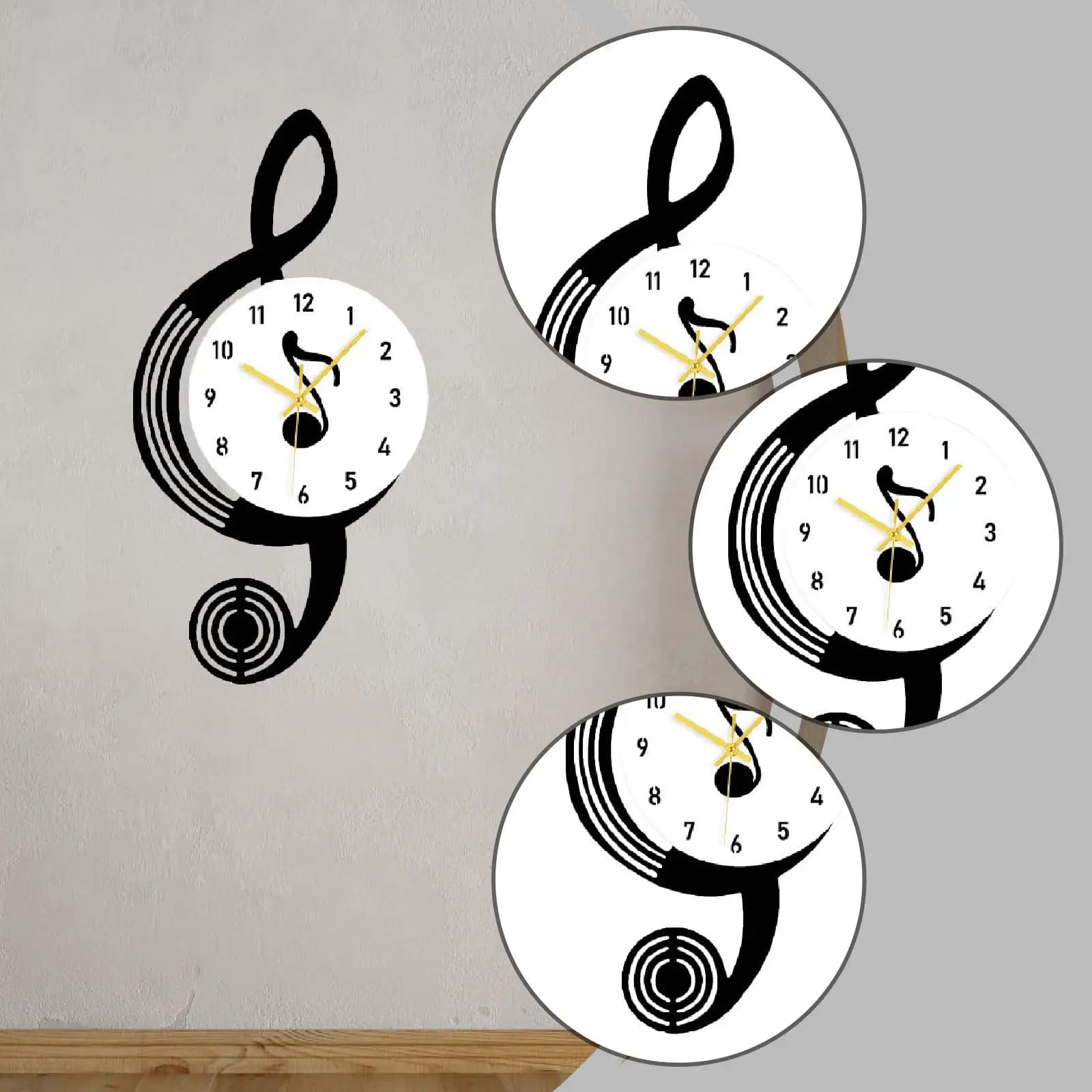 Orologio da parete moderno, semplice e creativo, decorativo per hotel, scuola, soggiorno