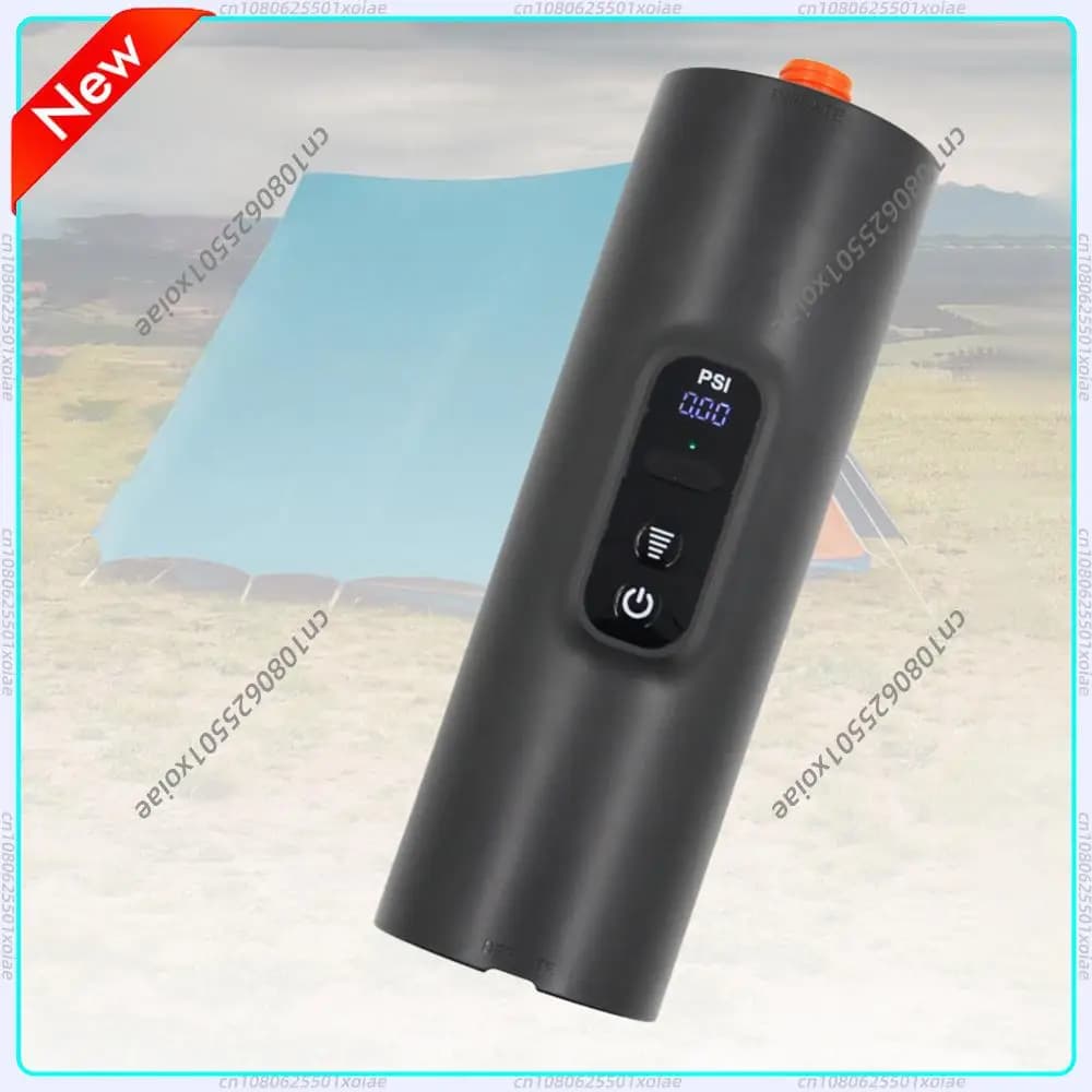 Pompa Elettrica per Auto 12V DC, Gonfiatore/Deflator Digitale Intelligente 10PSI per SUP, Kayak, Gommone, Tenda