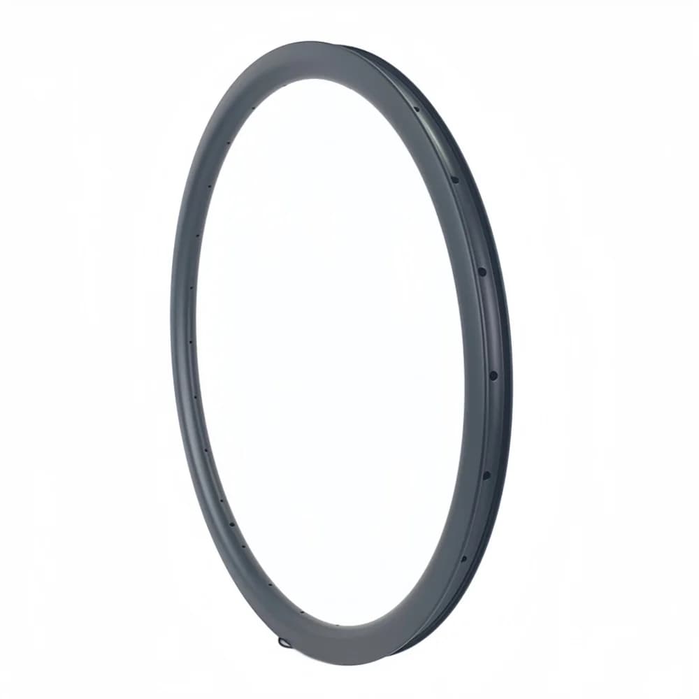 700C Road Bike Carbon Rim 30mm Wide 30mm Depth Disc Brake Super Light Carbon Rim Tubeless/Hookless Road Bike Carbon Rim