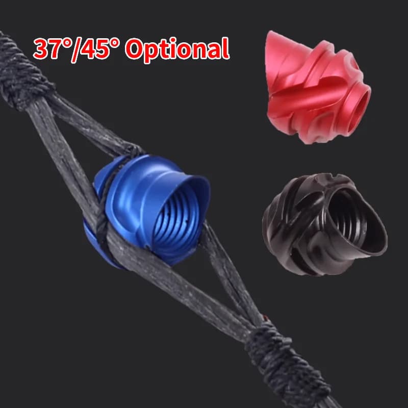37/45 Gradi Tiro Con L'arco Spioncino Peep Sight 5 Dimensioni Nucleo Interno 4x/6x/8x Clarificatore Lente Arco Composto Tiro Al Bersaglio Accessori