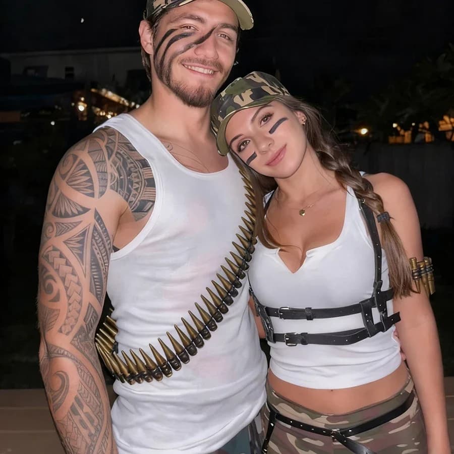 3PCS Gothic Cospalm Strap Armband Body Chain Set, Fashiona Novelty PU Strap Suspenders, Party Outdoor Parkour Style Dress Up Set