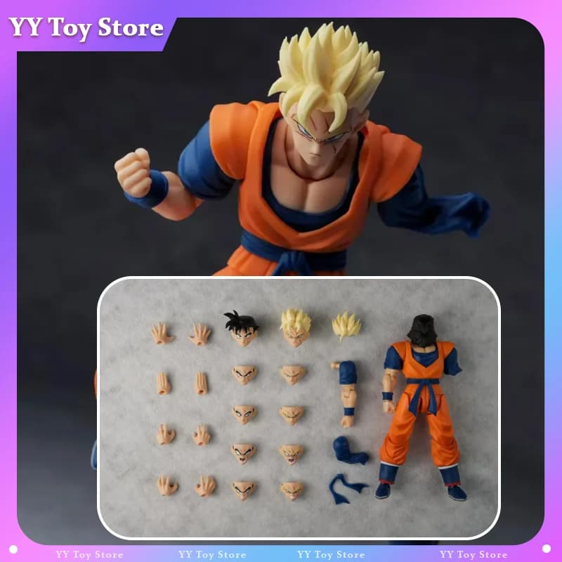 Disponibile: Action Figure HA Toys Dragon Ball Z Haz001 Gohan, Modello SHF Super Saiyan Eroe Monomano, Giocattolo da Collezione