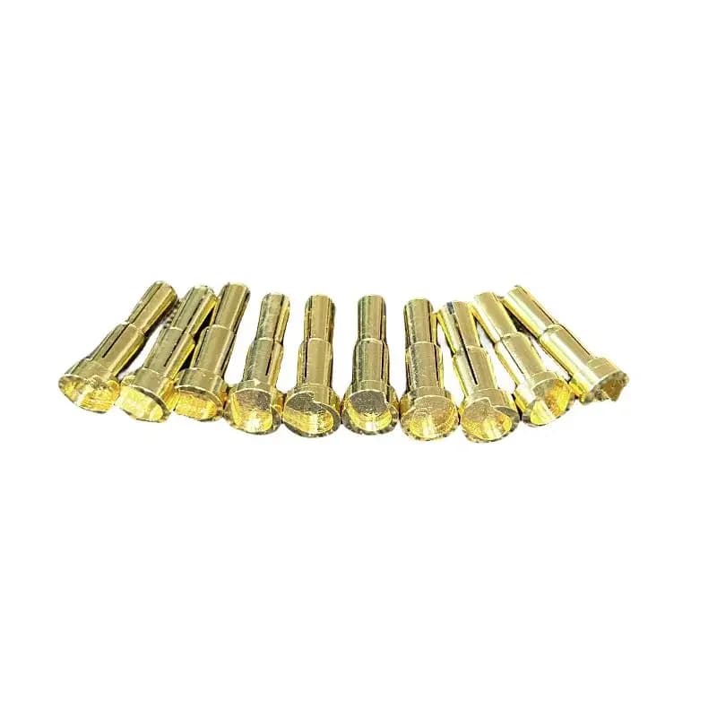 5/10/20 pieces RC gold plated accessories from 4.0mm to 5.0mm bullet connector with step plug for motor ESC car charger