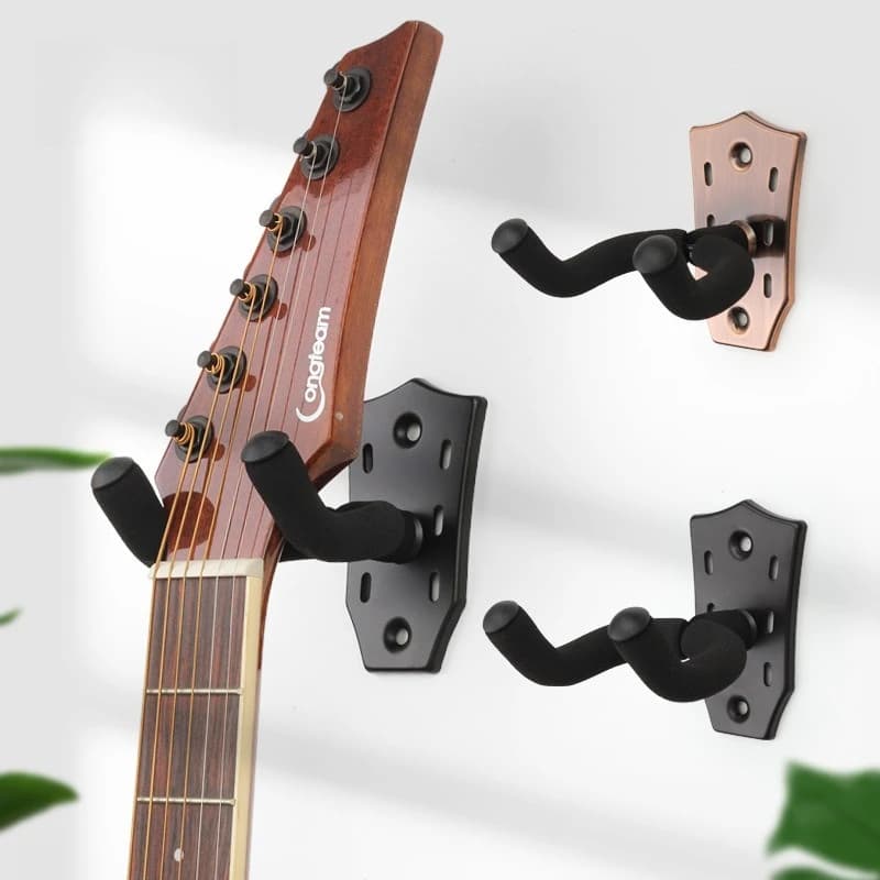 Supporto da Parete Personalizzato in Lega per Chitarra, Ukulele, Violino, Pipa e Altri Strumenti Musicali