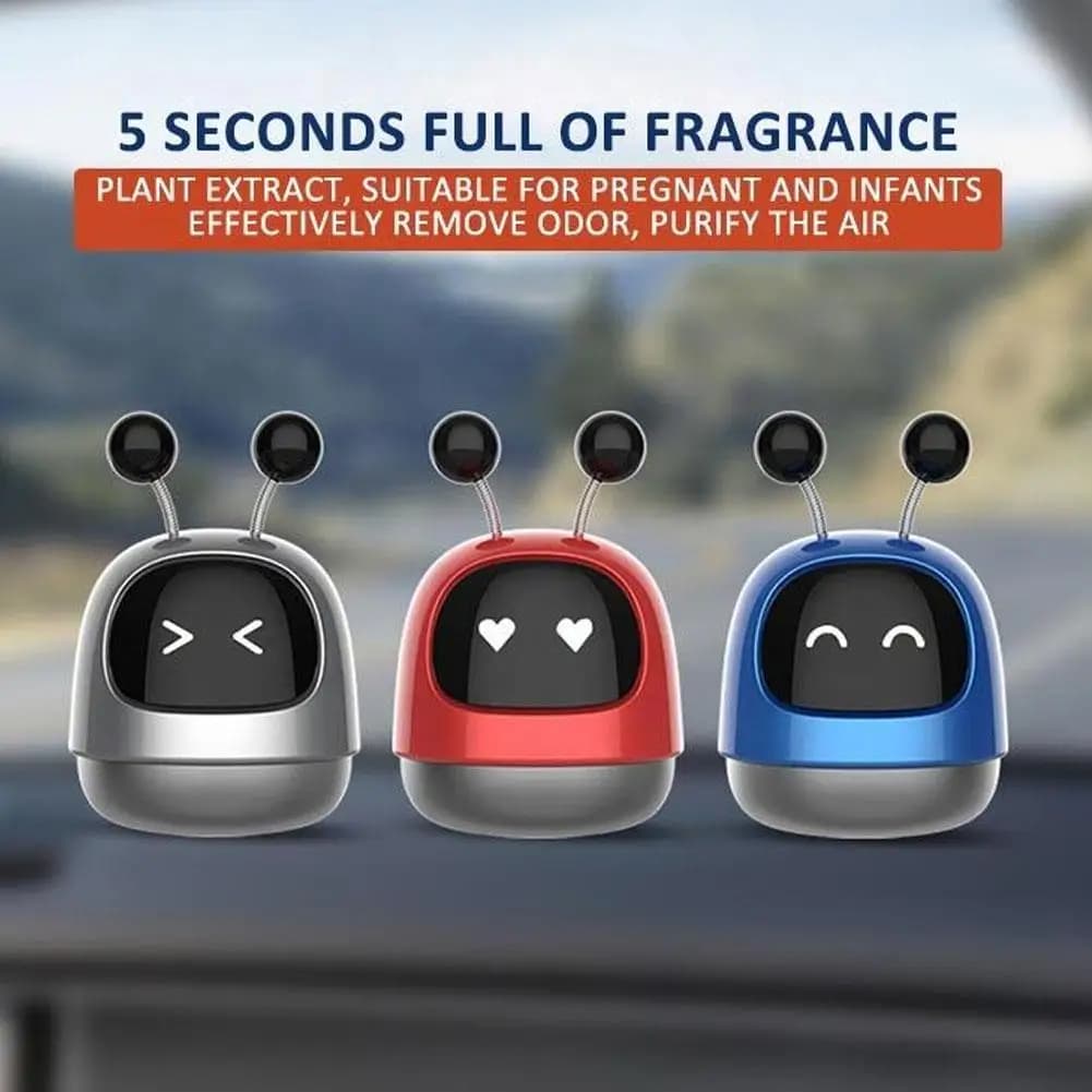 Deodorante per auto Auto Creativo Anime Scuotendo Robot Centro Aromaterapia Decorazione dell'aria Console Interni automobilistici Presa V Z7D0