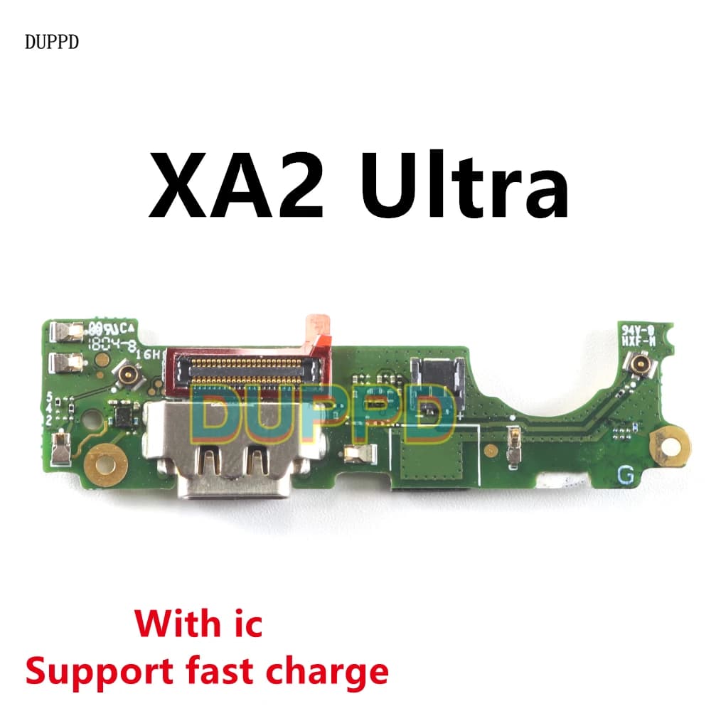 Porta di ricarica USB Caricatore Dock Connettore Microfono Mic Cavo flessibile Circuito per SONY Xperia XA2 Ultra