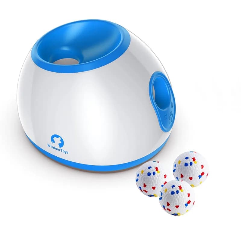 2026 new pet serving ball machine automatic tennis transmitter toy small dog spherical transmitter