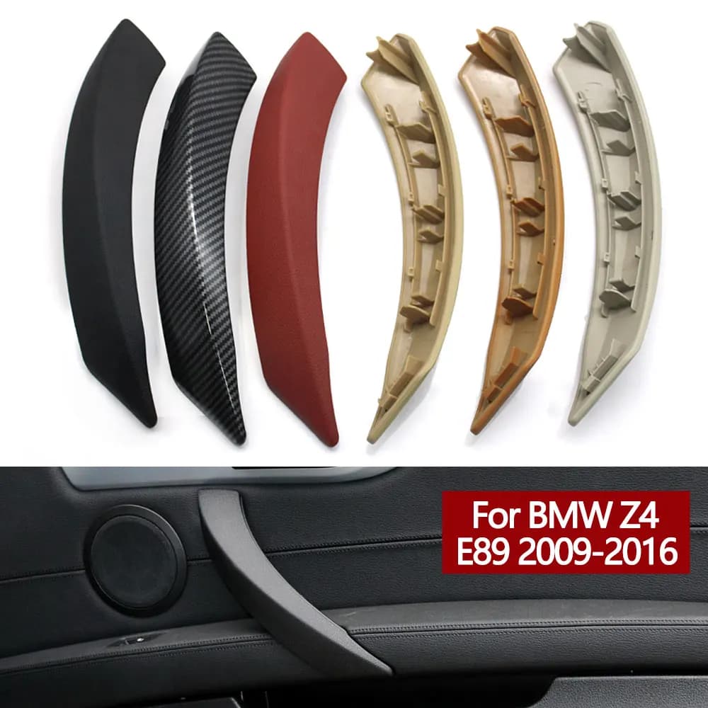 LHD RHD Car Interior Front Passenger Door Pull Handle Cover Trim Replacement For BMW Z4 E89 2009-2016 51419186737