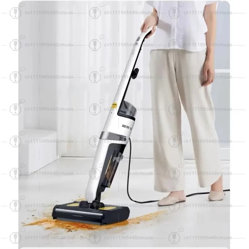 Lavapavimenti Elettrico a Doppio Asse X30 Steam per Casa, con Funzione di Pulizia Automatica e Cavo da 5M