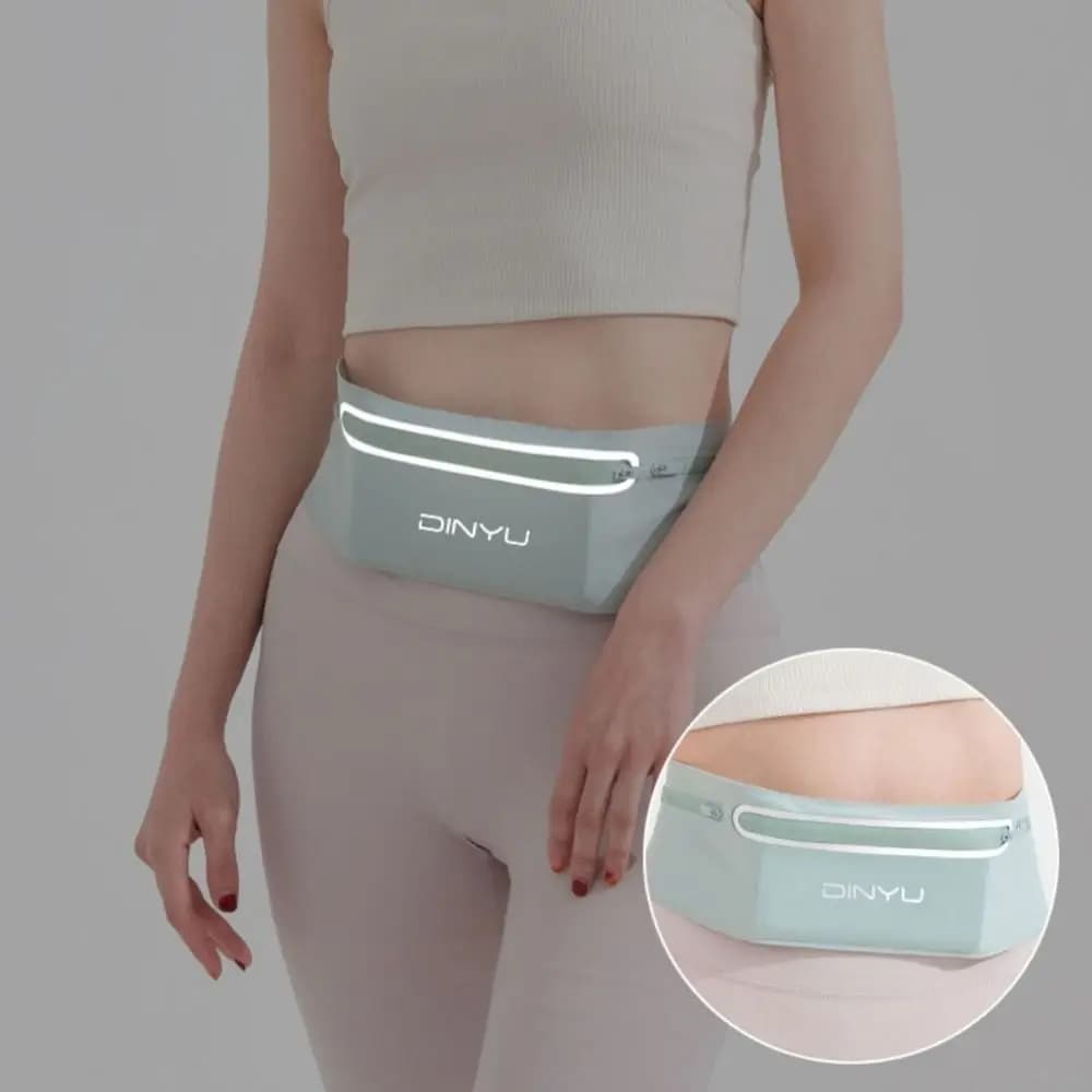 Marsupio Sportivo Impermeabile da Corsa, Invisibile e Portatile, Leggero e Regolabile, per Donna, per Fitness