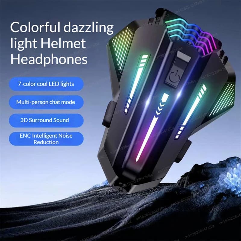Interfono Wireless per Casco TW2S, Auricolare Bluetooth per Moto, Comunicatore per 2 Motociclisti, Portata 520m, Cuffie Impermeabili con Lunga Autonomia