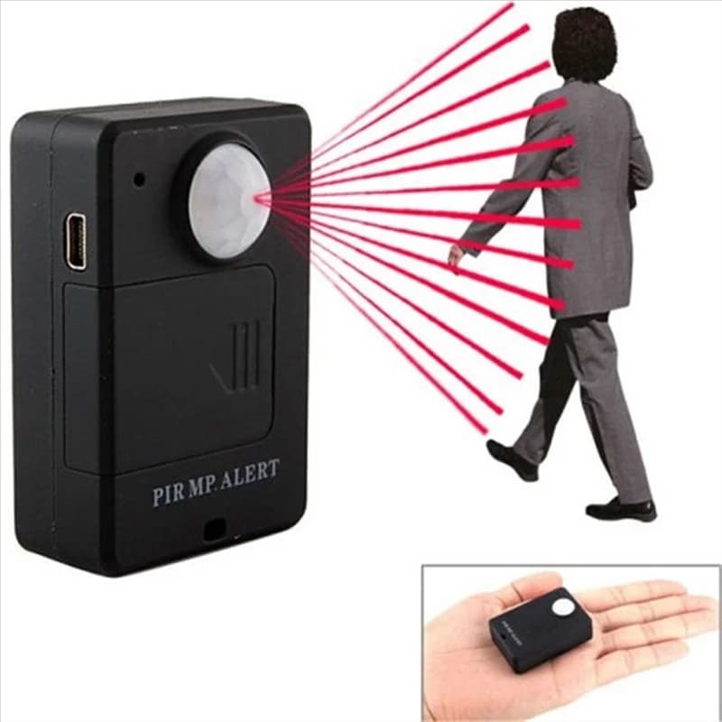 A25UMini GSM PIR Alarm Motion Sensor Alarm Infrared Wireless GSM Alarm Anti-Theft Motion Detector with EU Plug