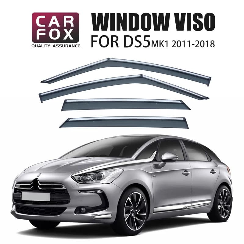 Per CITROEN DS5 2011-2018 Finestra di Automobile Visiera Tenda Shelter Parabrezza Finestra Laterale Pioggia Parasole Accessori Auto Car Styling