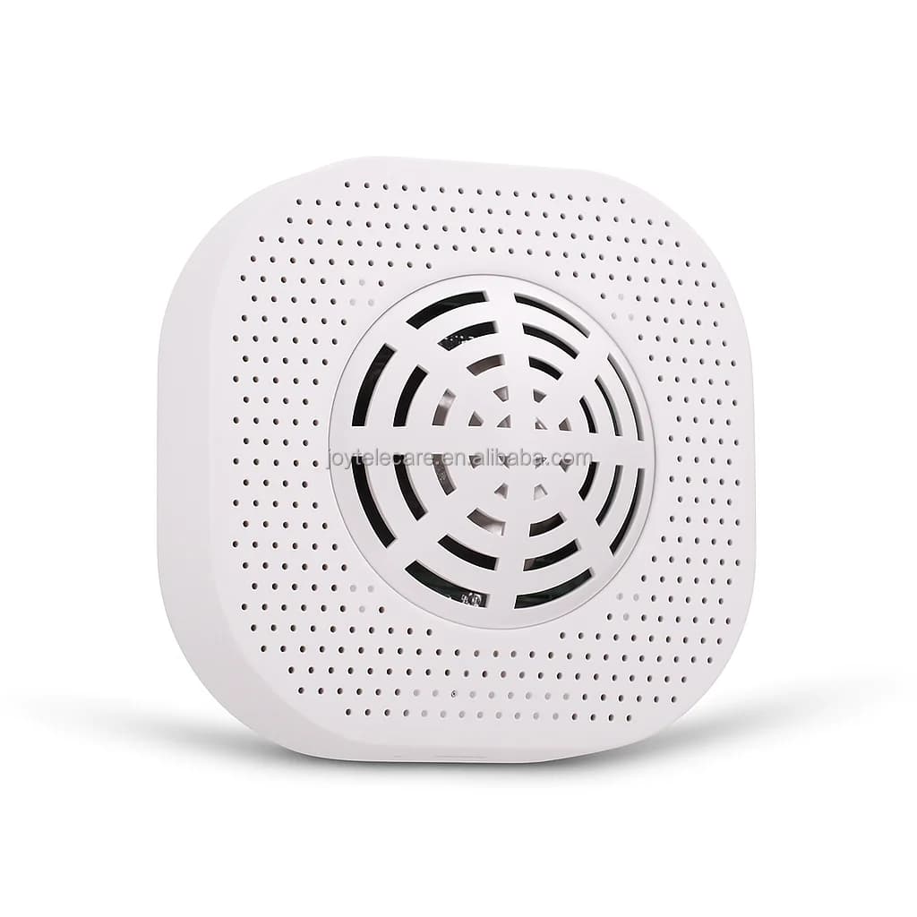 Sistema di allarme antincendio domestico intelligente per rilevatore di fumo con avviso automatico 4G senza manutenzione per anziani realizzato in plastica resistente