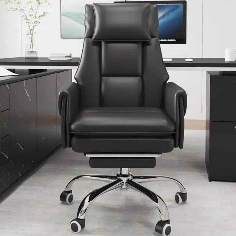 Sedia da gioco ergonomica e confortevole per ufficio, comoda sedia da ufficio di lusso, nera, per la casa, per ragazzi, Sillas De Oficina, decorazione d'interni