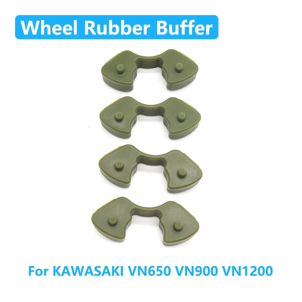 Per KAWASAKI VN650 VN900 VN1200 VN 650 900 1200 Moto Buffer In Gomma Ruota Posteriore Tamburo Gomma HUB Ammortizzatore