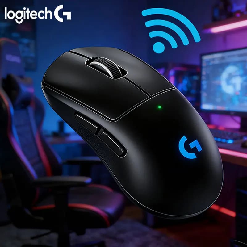 Logitech PRO X SUPERLIGHT/PRO X SUPERLIGHT 2SE/G502/G502HERO Mouse da gioco alla moda, aspetto trendy, nessun ritardo per l'uso in ufficio