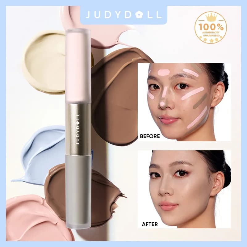 JUDYDOLL CONTOR LIQUIDO E DUO LUMINAZIONE UNDER EYE