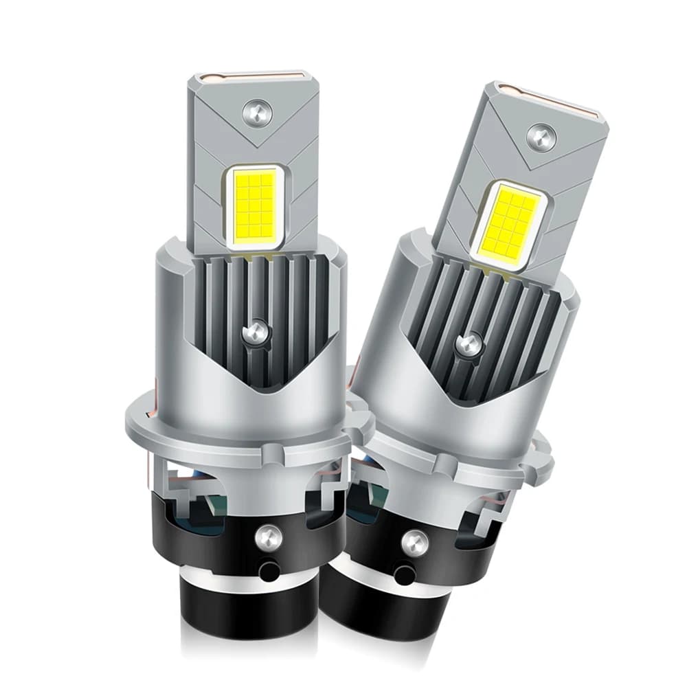 Canbus No Error Nuovo faro a LED D2S/D2R D4S/D4R 20000LM 200W Lampade ad alta potenza con ventola di raffreddamento 3570 CSP Chip Luci automatiche