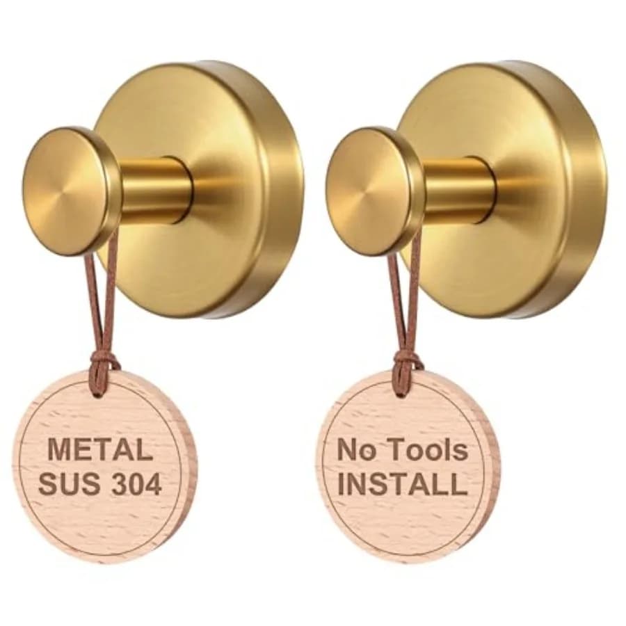 Suction Cup Hooks:Metal Hanger, for Galss Window Door and Tile Wall, Shower Bathroom Towel Holder Hanging Hook, 2 Pack