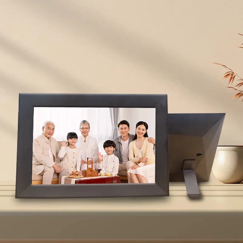 Album Fotografico Digitale 32G con Cornice da 10 Pollici, Schermo Touch ad Alta Definizione, WiFi, Cloud, Controllo Remoto Wireless per Foto e Video