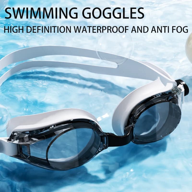 Adult swimwear: HD, waterproof, anti-fog, UV protection, unisex and elegant