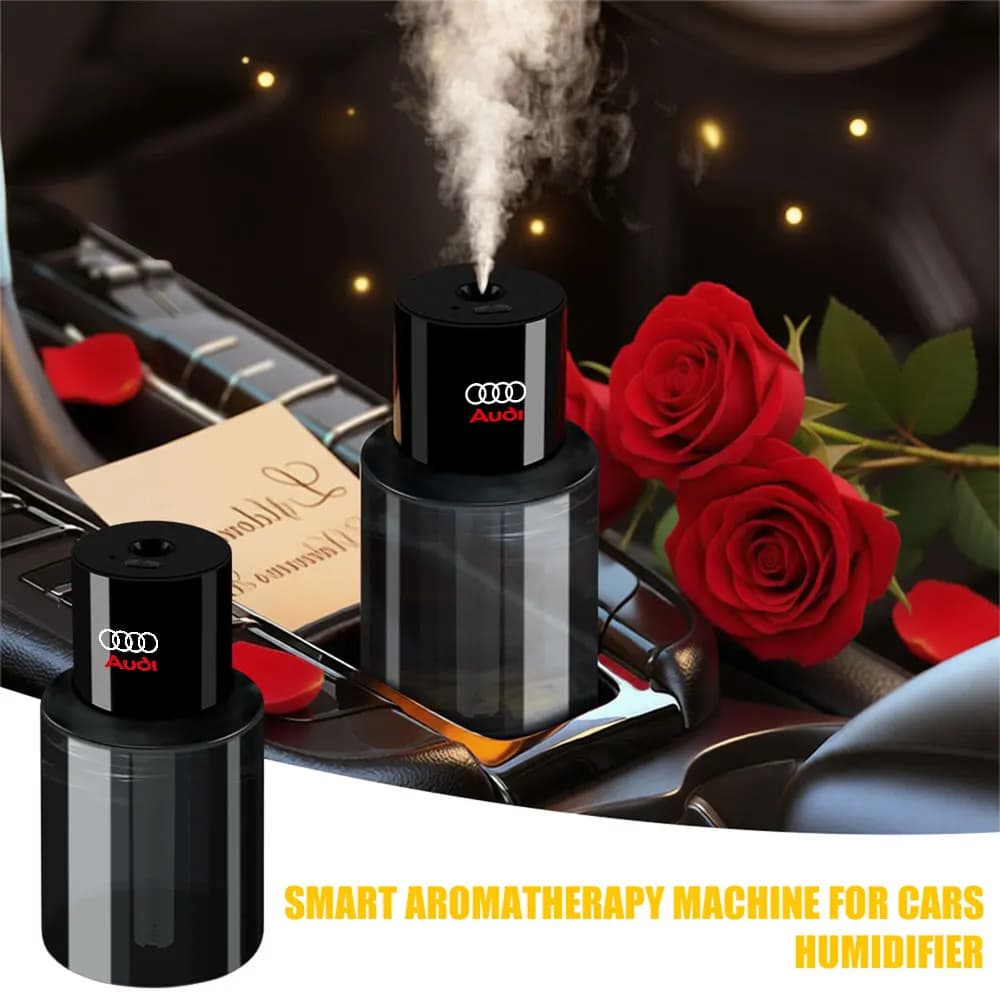 Diffusore d'Aria per Auto Audi Sline A3 A1 A4 A6 B8 A5 B7 C7 A7 Quattro A8 B9 B6 C6 Q3 Q5 Q7 Q8 TT, Umidificatore e Deodorante per Aromaterapia