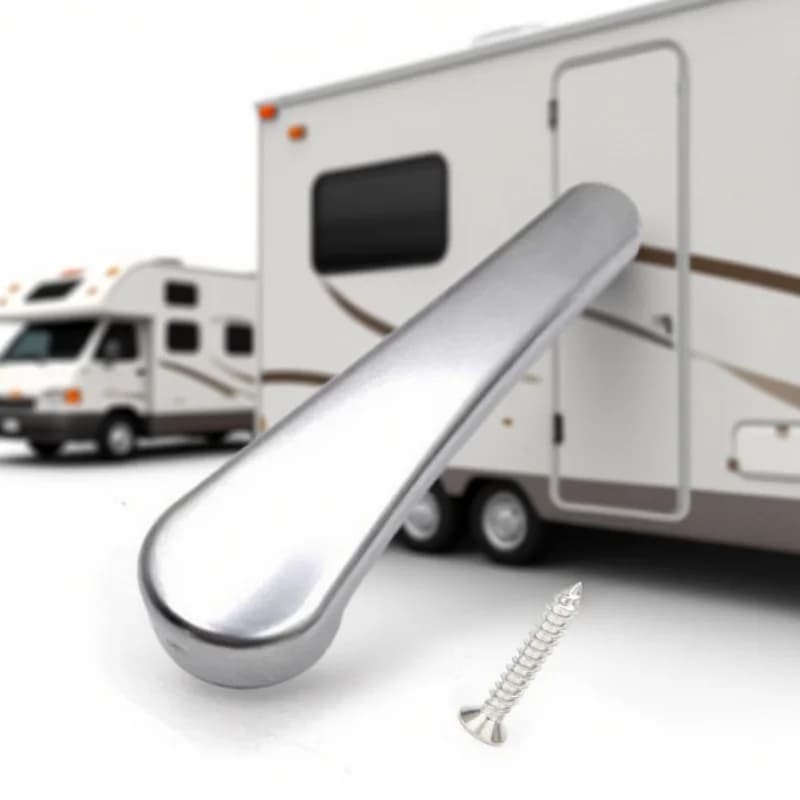 Maniglia per porta scorrevole Maniglie interne Manopola a leva per cancello d'ingresso di tipo universale in acciaio inossidabile per accessori per mobili da camera da letto
