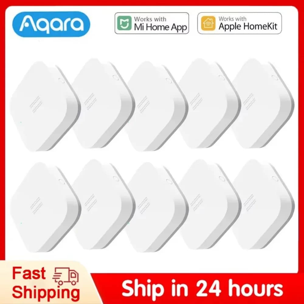 Aqara Sensore di Vibrazione Intelligente Zigbee Sensore di Movimento Shock Monitor di Allarme Incorporato Giroscopio Smart Home Per Xiaomi Norma Mijia Homekit