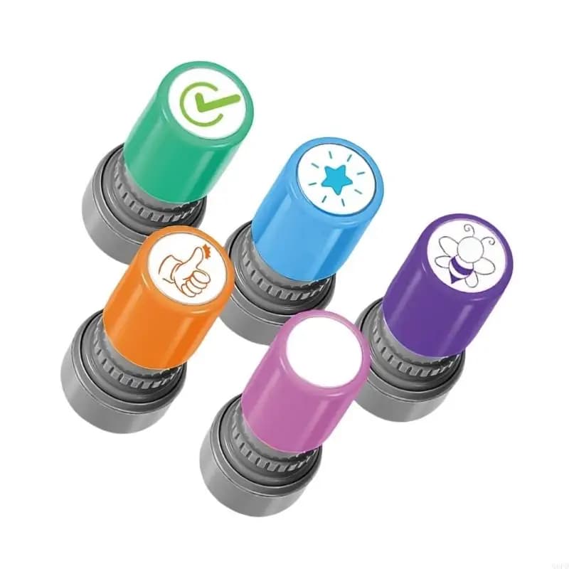 Educational Craft For Children Cartoon Stamps Easy Grip Design Enhances Creativity Motor Skills Development