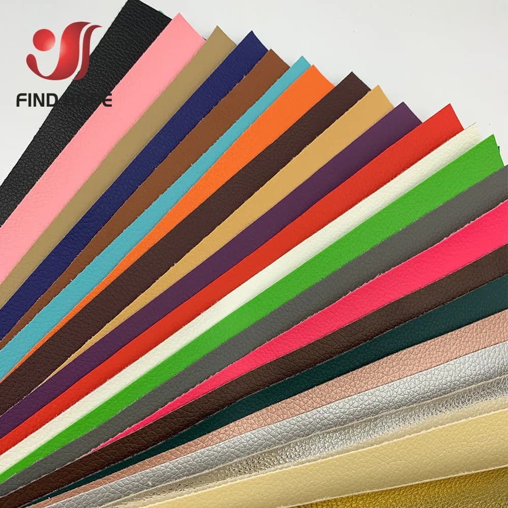 39*54 pollici similpelle Litchi PU pelle tessuto da cucire vinile auto tappezzeria borsa divano orecchino materiale artigianale fai da te BY THE Meter