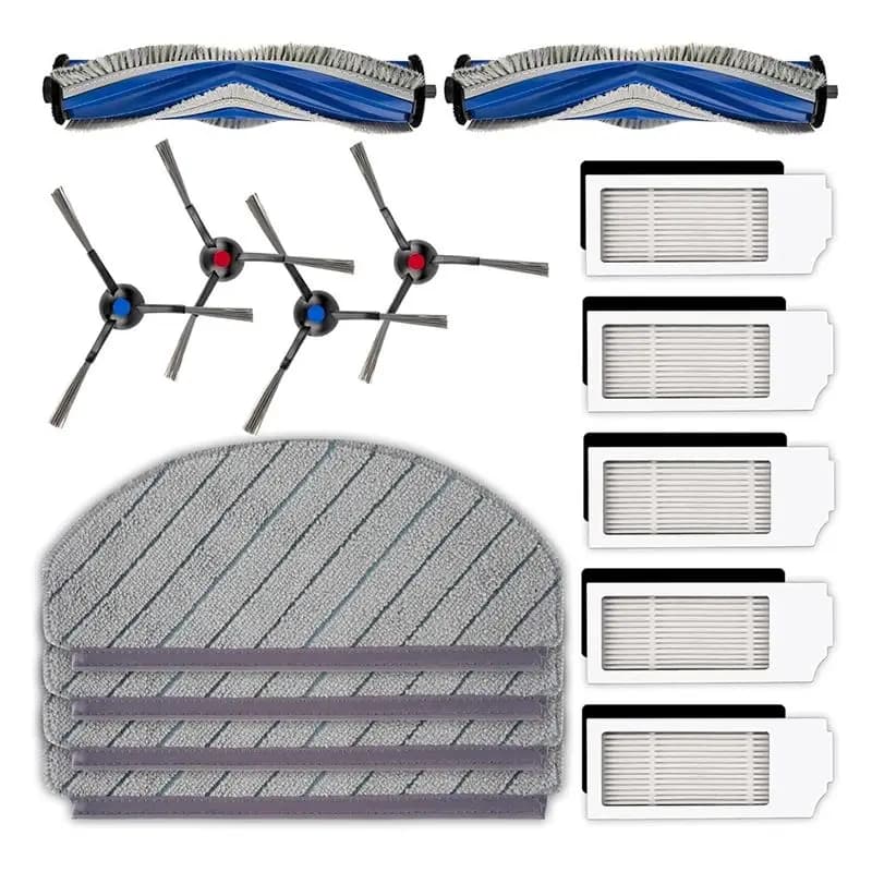 ABUL-For ECOVACS DEEBOT N20 Pro Plus HEPA Filters Mop Pads Robot Vacuum Accessories Kit