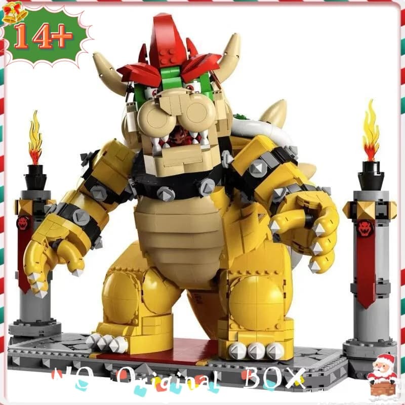 2026 2807 Pezzi Il Potente Modello Bowsered Compatibile con 71411, Kit MOC di Mattoncini per Personaggi di Gioco, Giocattoli per Bambini, Regali di Compleanno