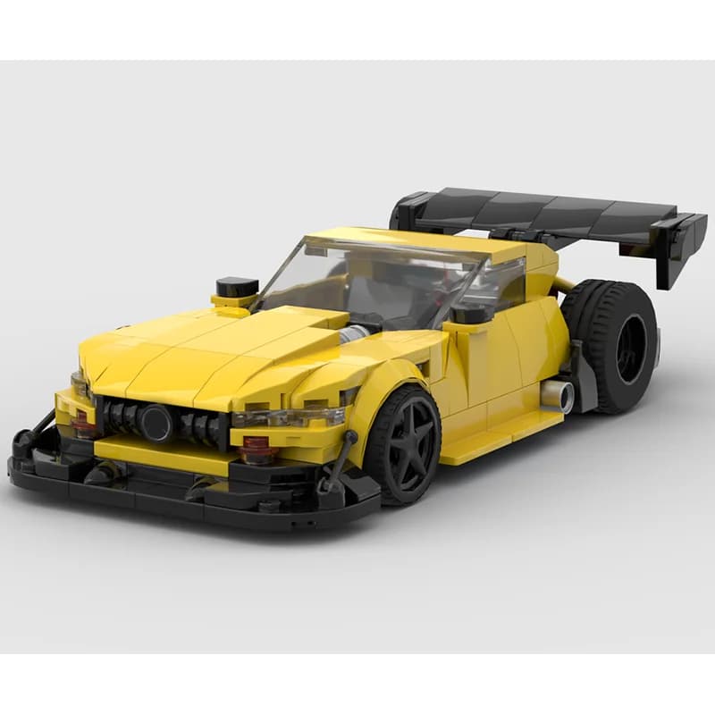 323PCS Nuovo MOCChampion City Highway SL63 Supercar Modulare Blocchi di Costruzione Per Bambini Giocattoli Regali