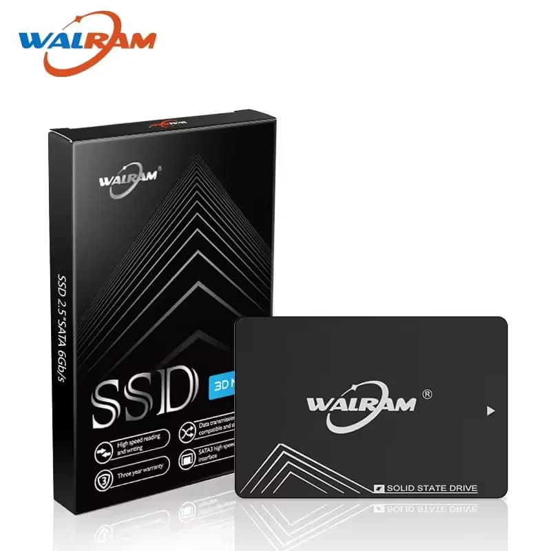 WALRAM 512GB SSD 1TB 2.5 SATA 3 SSD 128GB 120GB HDD Laptop Internal SATA3 Solid State Drive 240GB 256GB Hard Disk For Desktop PC