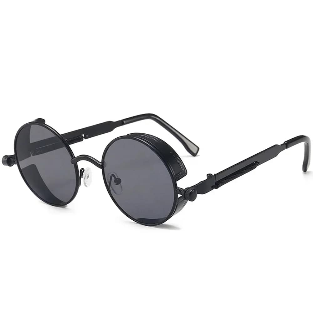 Vintage Retro Fashion Sunglasses for Men and Women - Steampunk Style with UV400 Protection