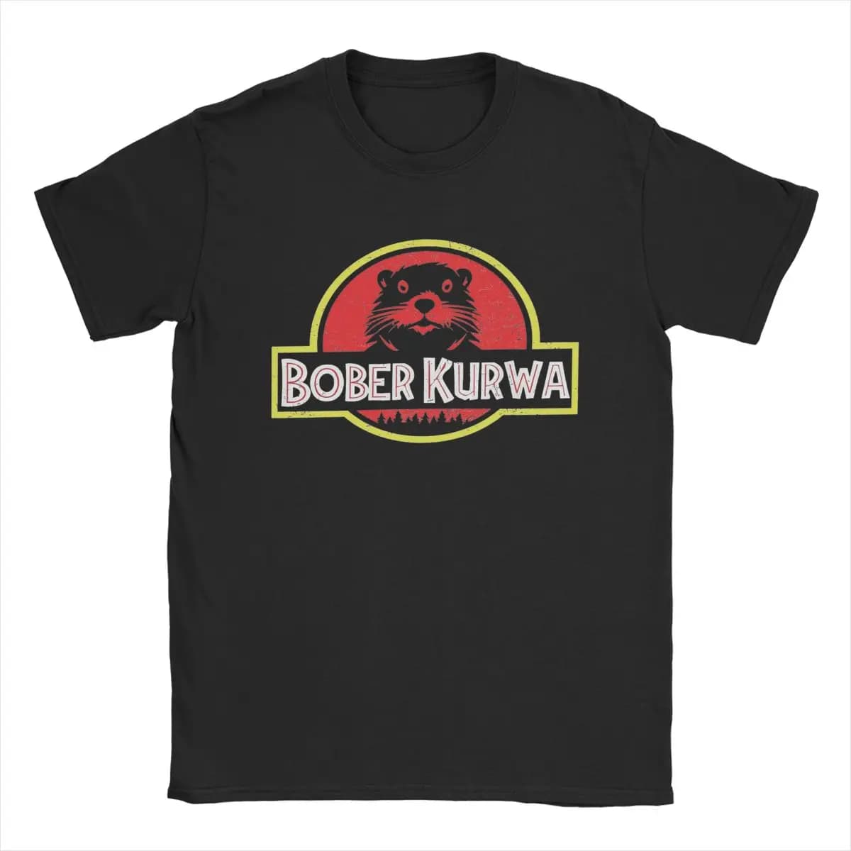 T-Shirt da uomo Bobr Bober Kurwa Beaver Boberek maglietta Casual in cotone maglietta a maniche corte girocollo vestiti stampati