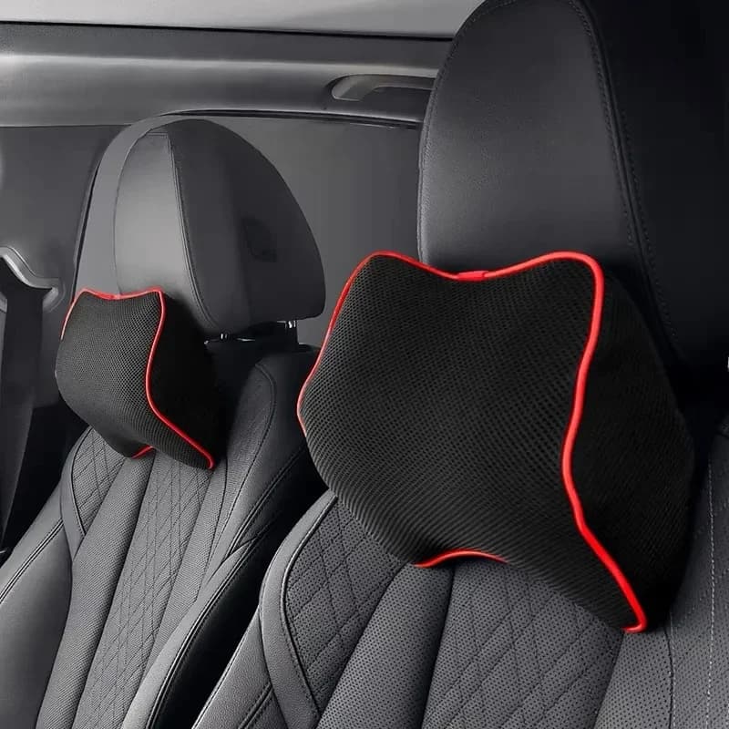 Poggiatesta per auto Cuscino per il collo Cuscino per il collo dell'auto per auto Memory Foam Supporto per la testa traspirante Protezione per il poggiatesta Interni di automobili