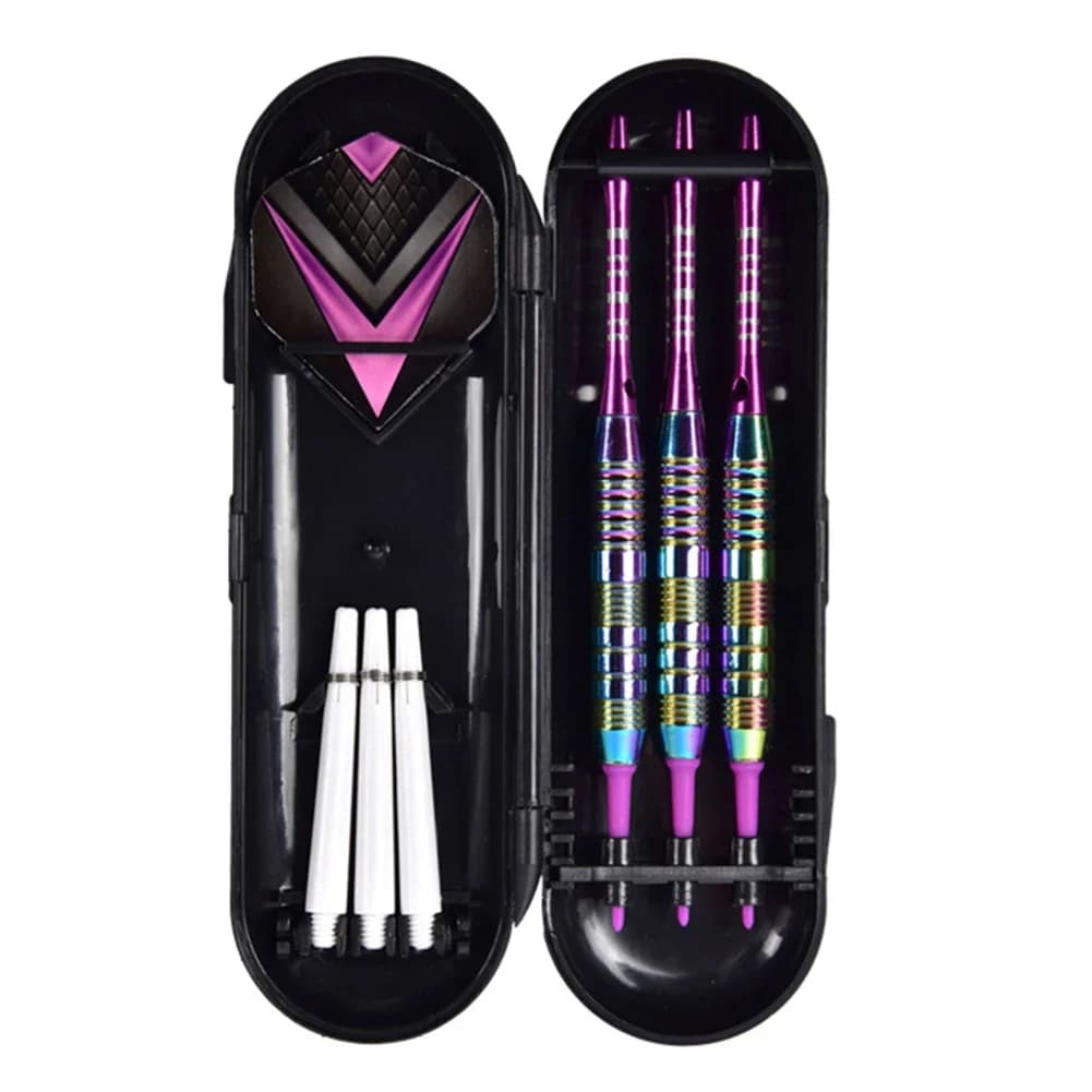 Set di freccette con punta morbida da 3 pezzi Set di freccette leggere Set di freccette con punta in plastica per freccette