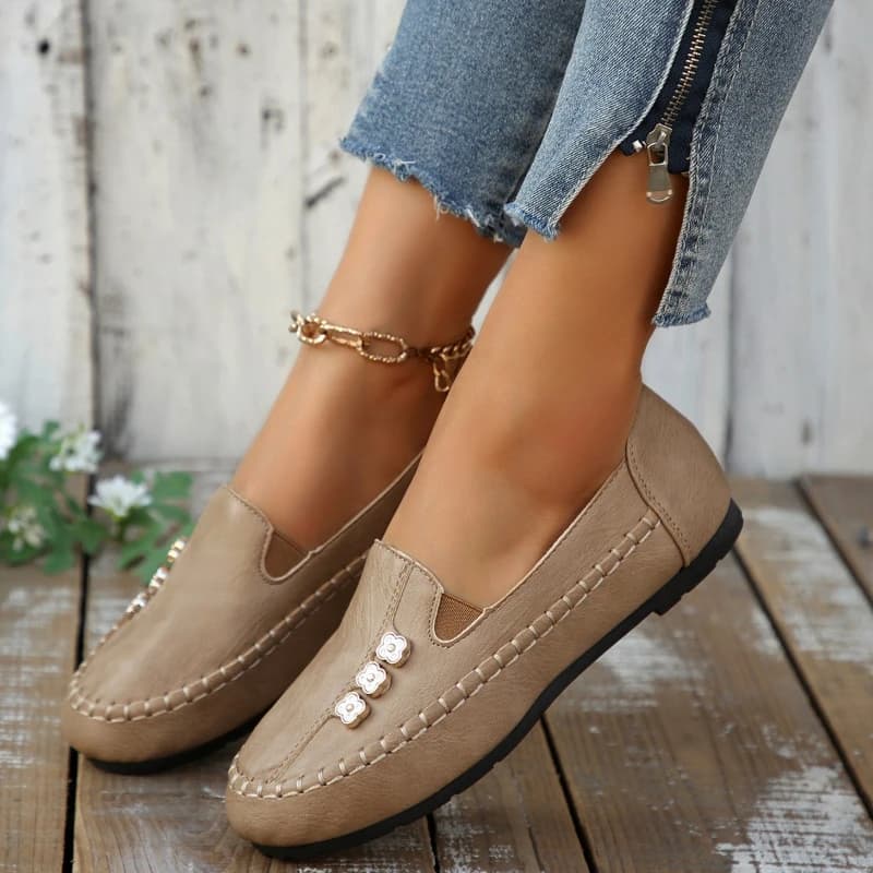 Scarpe Estive da Donna Taglie Forti, Nuove Scarpe Casual Leggere con Suola, Mocassini alla Moda per Esterni, Zapatos De Mujer