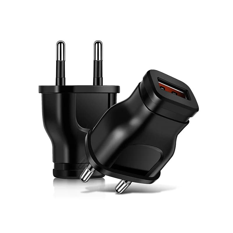 Adattatore per caricabatterie USB 5V 1A caricabatterie per telefono ue caricabatterie da muro portatili adattatore di alimentazione piccolo 1 porta di ricarica per Iphone Samsung Xiaomi
