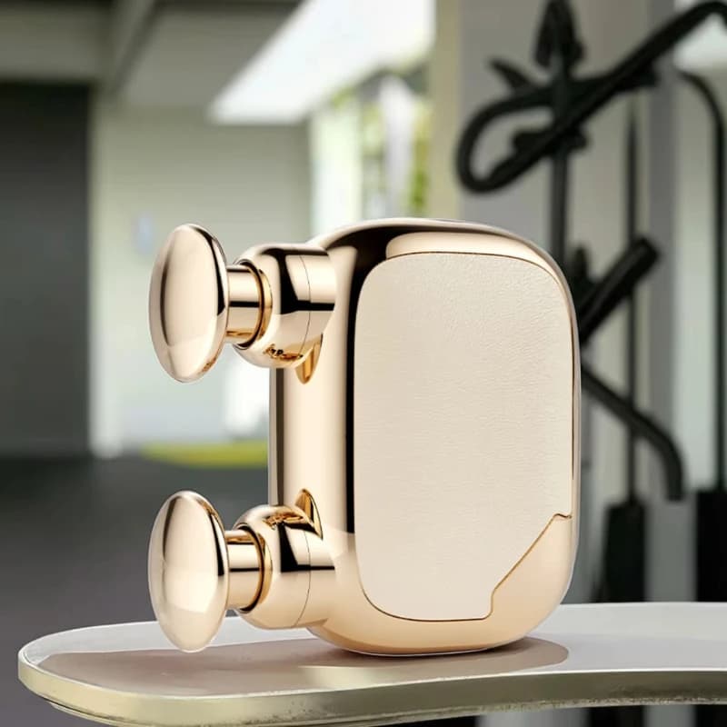 Mini Rechargeable Portable Massager 2026, Easy to Transport, with Deep Vibration for Muscular Textiles, Massage Gun with 6 Heads