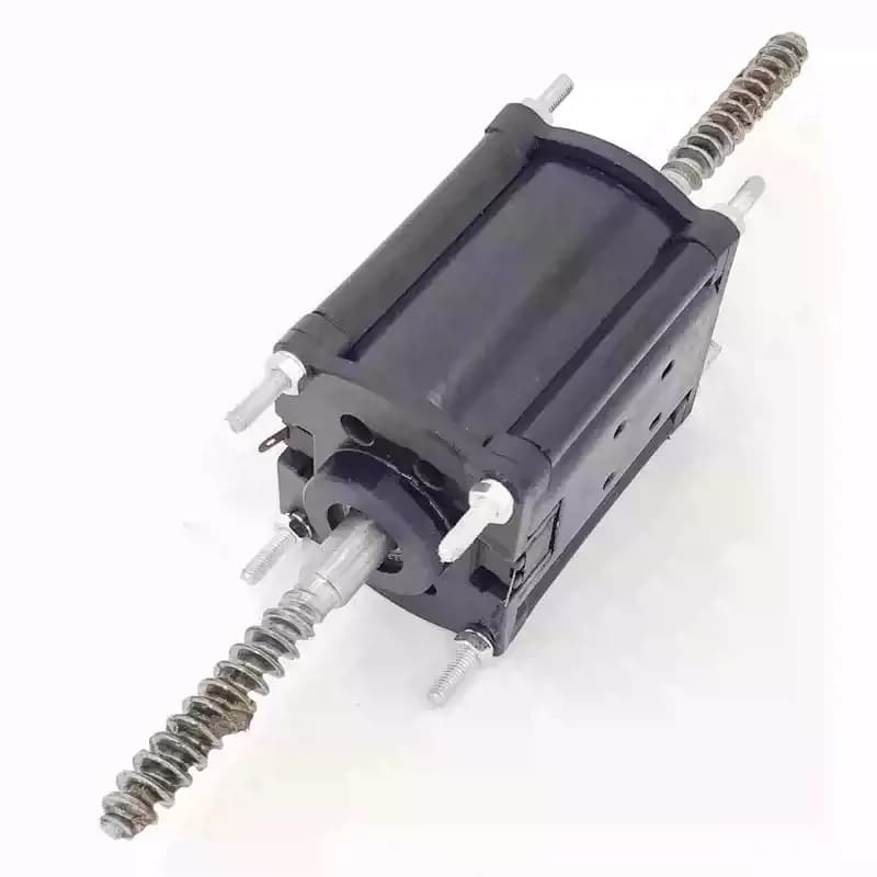 Parti del motore della poltrona da massaggio a doppia testa schienale della poltrona da massaggio 220V motore a doppio albero cuscino da massaggio motore in vita DC24V
