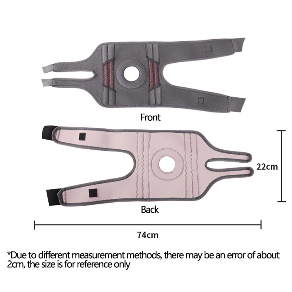 Supporto per Ginocchio con Stabilizzatori Laterali e Cuscinetti in Gel per Rotula, per Dolore al Ginocchio, Lesioni al Menisco, ACL, MCL, Artrite, Sollievo dal Dolore Articolare