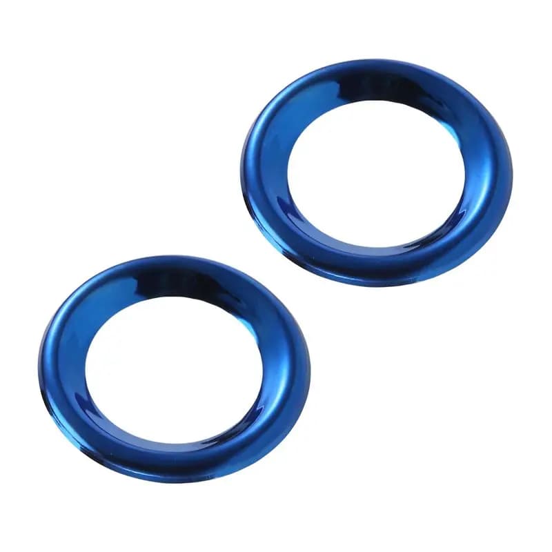 Interior Door Audio Speaker Ring Cover Trim For 10Th Gen Honda Civic 2019 2018 2017 2016, Blue