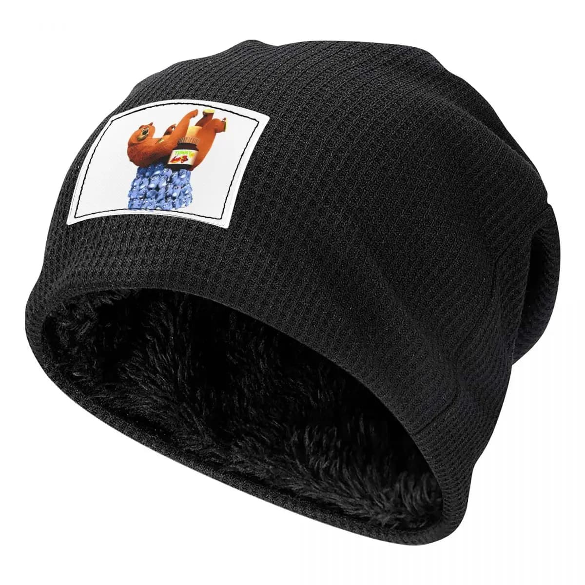 Animation Grizzy and the Lemmings Cartoon Anime Berretti for adults Berretti Fleece-covered hat Autumn Winter Outdoor Skullies Hats