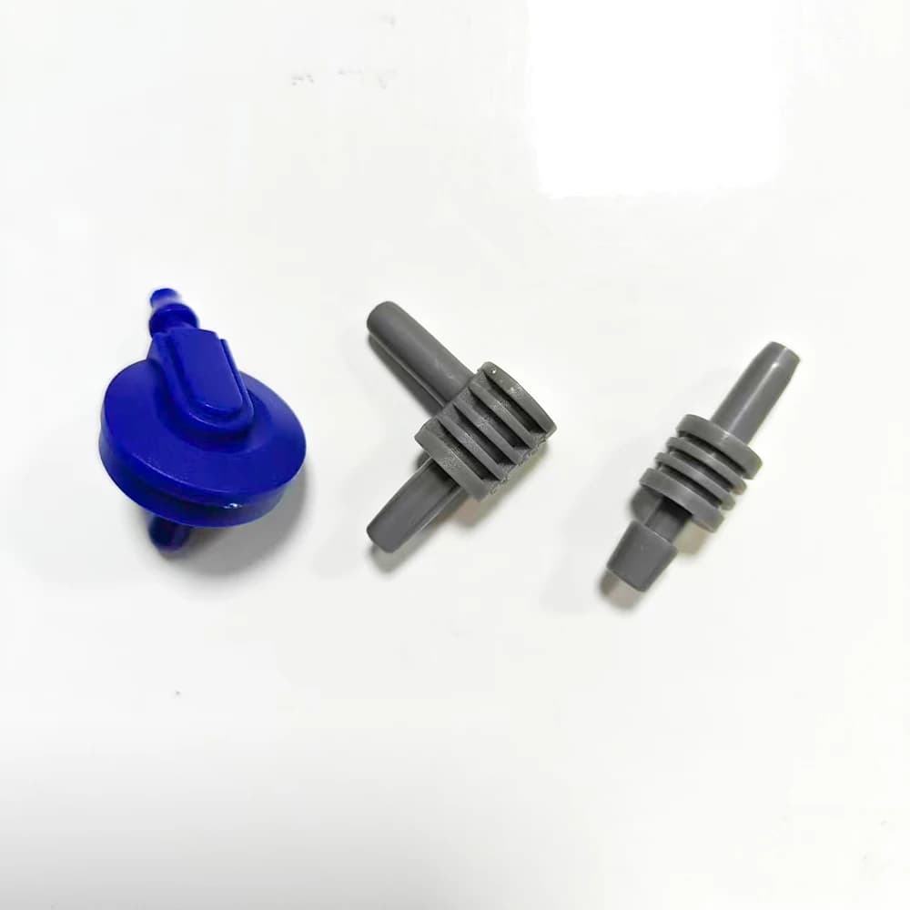 JUSTLANG 2 pcs 5mm Air Tube Adapter Tube Connector Parts for Digital Manual Blood Pressure Meter Tonometer Polsino BP Meter